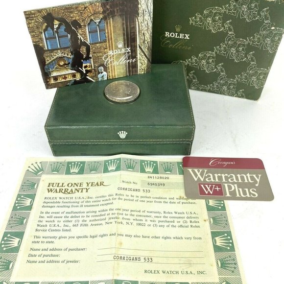 Vintage Rolex Box Cellini 1985 18 Karat Gold Watch - Picture 1 of 12